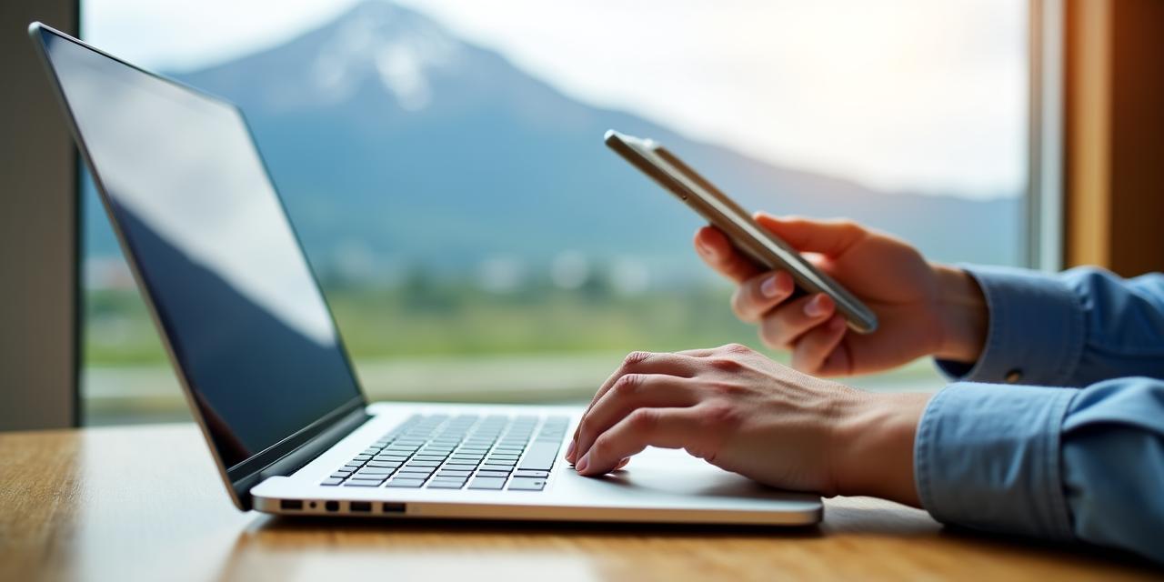 Concetto di sicurezza dati e protezione digitale per viaggiatori